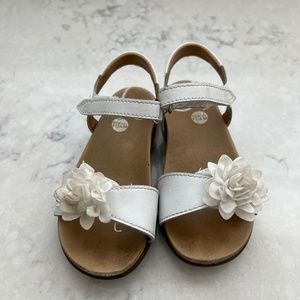 Stride Rite White Sandals Toddler Sz 9